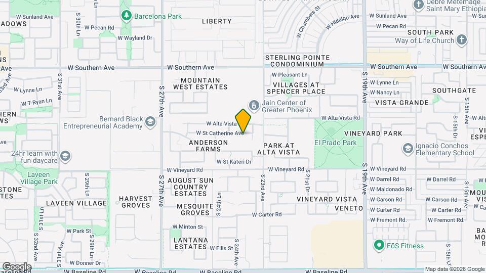 2331 W St Catherine Ave Map and Location Details