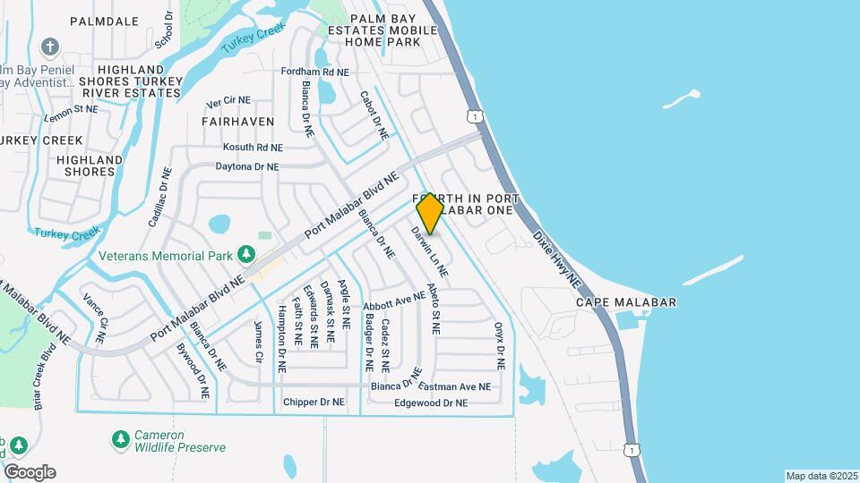 961 Darwin Ln NE Mapa y Detalles de la Ubicación