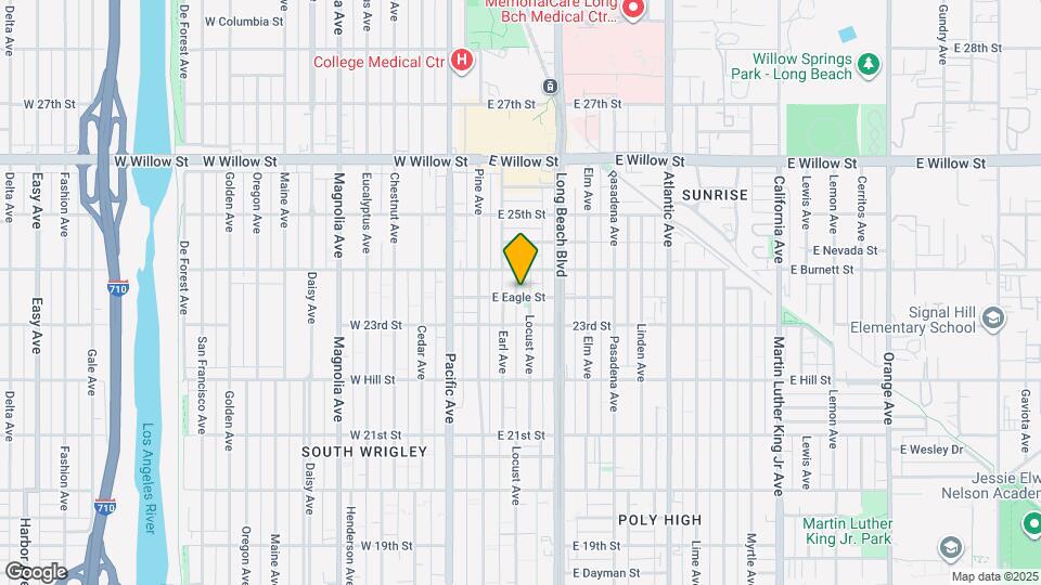 201 E Eagle St Map and Location Details