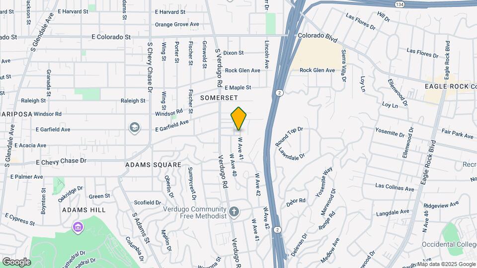 1437 Plumas St Map and Location Details