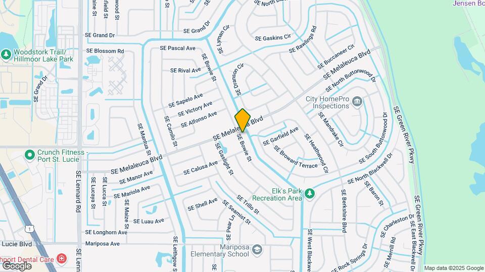 2029 SE Bowie St Map and Location Details