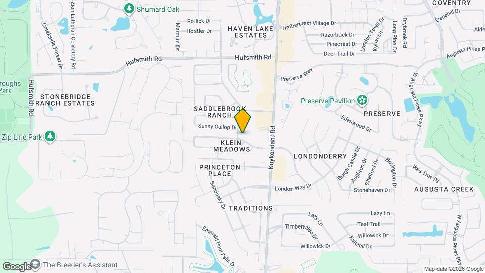 25306 Barmby Dr Map and Location Details