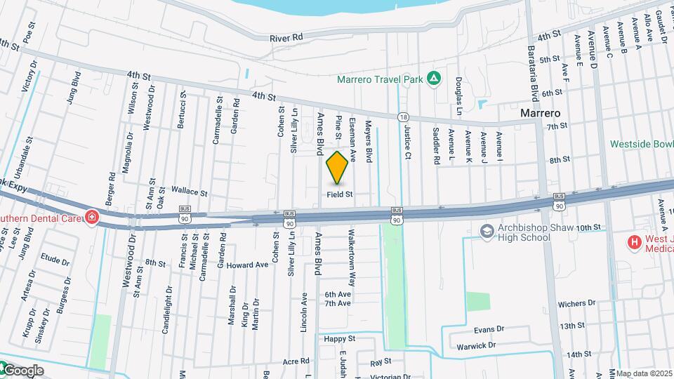 6204 Field St Map and Location Details