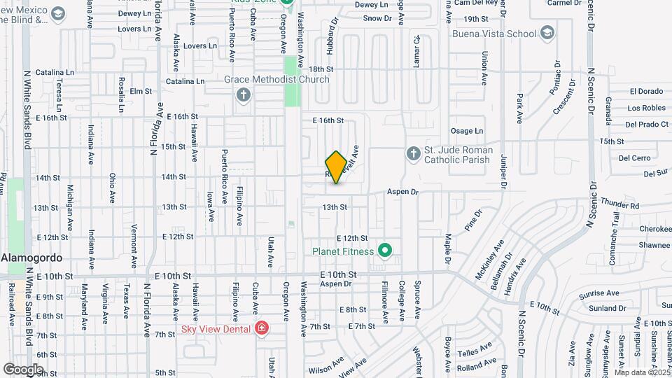1503 Aspen Dr Map and Location Details
