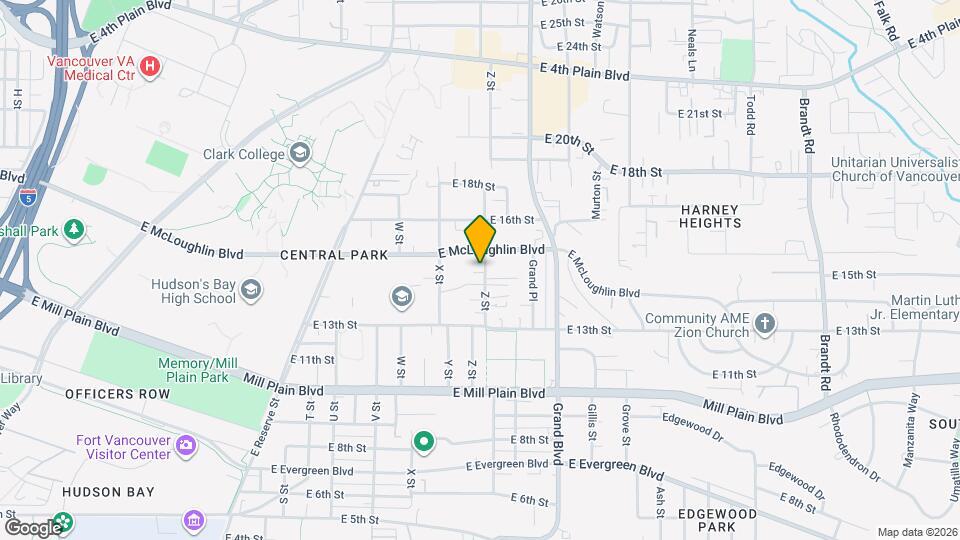 1420 Z St Mapa y Detalles de la Ubicación