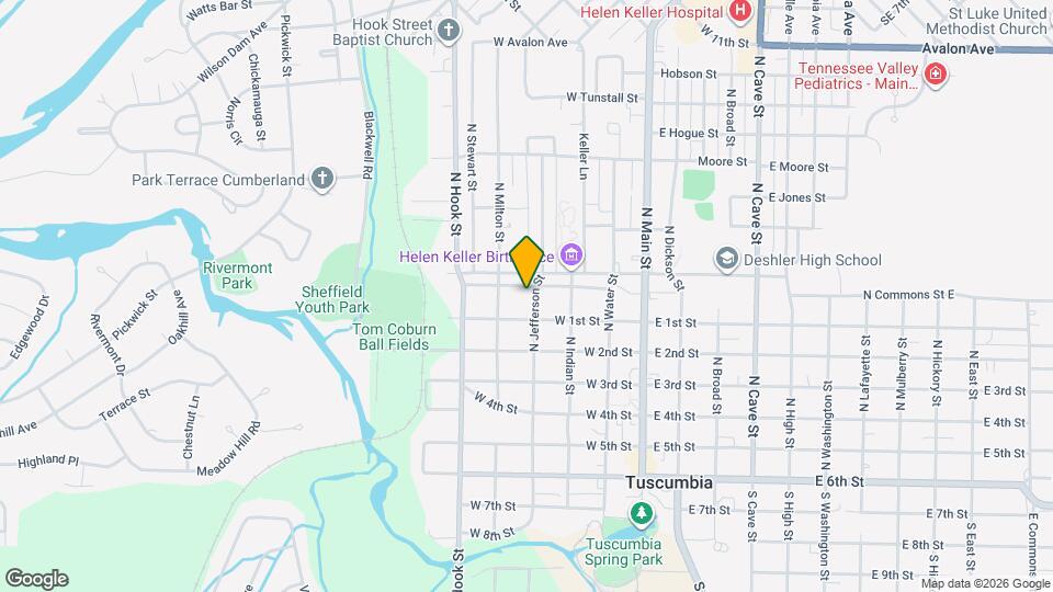 403 Almon Ave Map and Location Details