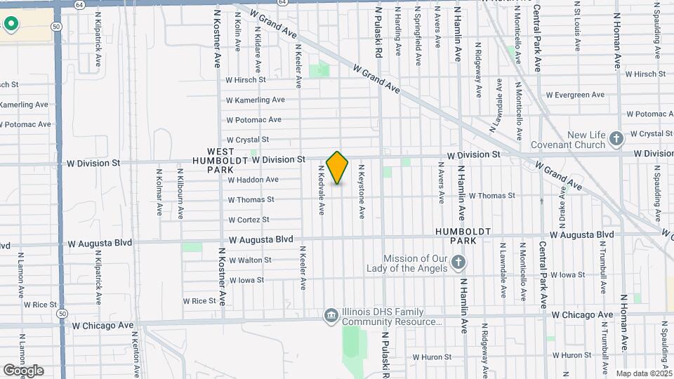 1114 N Karlov Ave Mapa y Detalles de la Ubicación