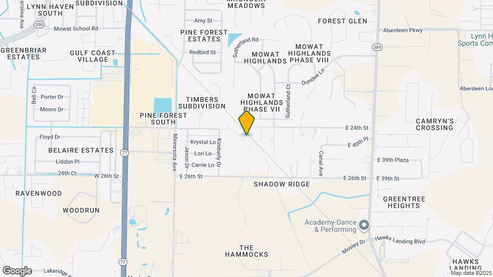 810 E 24th St Map and Location Details