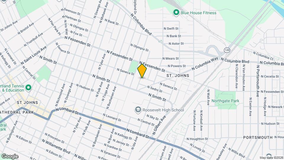 9330 N Fairhaven Ave Map and Location Details