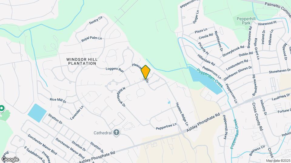 8115 Pleasant Ridge Dr Map and Location Details