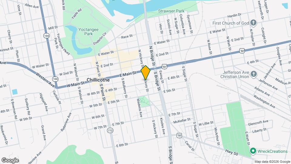 46 S Hickory St, Unit 46 Mapa y Detalles de la Ubicación