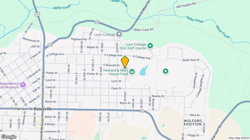 460 23rd St Map and Location Details