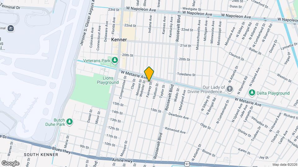 1809 Fairway St, Unit 1809 Fairway Street Mapa y Detalles de la Ubicación