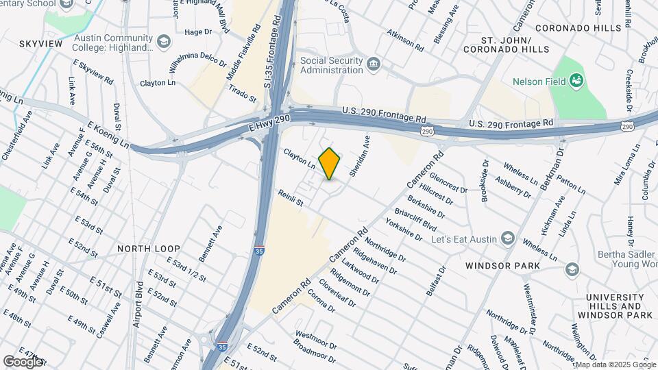 1071 Clayton Ln Mapa y Detalles de la Ubicación