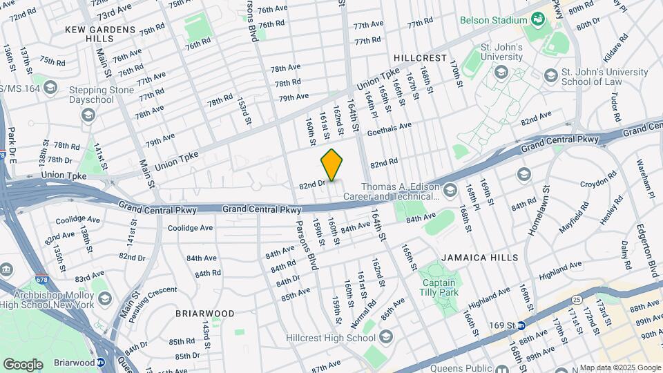 82-71 160th St Map and Location Details