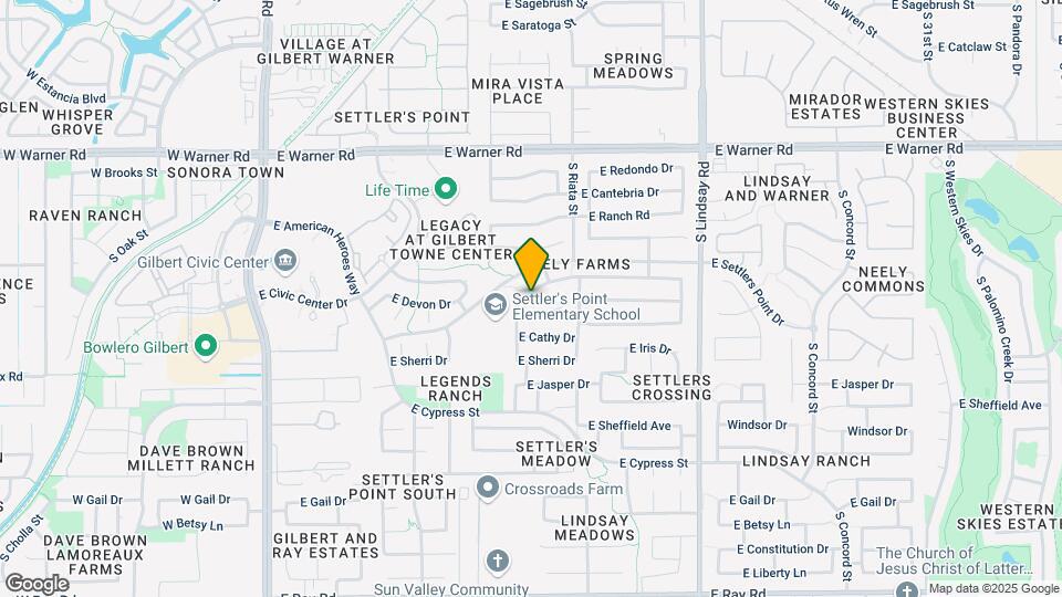491 E Devon Dr Mapa y Detalles de la Ubicación
