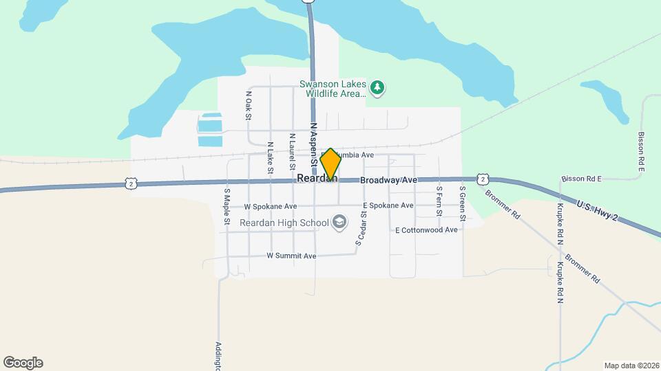 135 E Broadway Map and Location Details