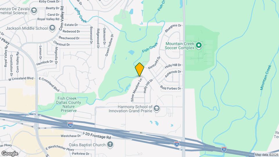 3917 Silver Meadow Ln Map and Location Details