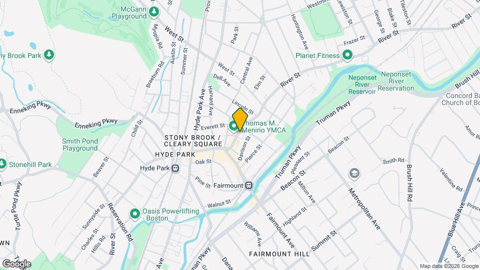 1140 River St, Unit 1 Map and Location Details