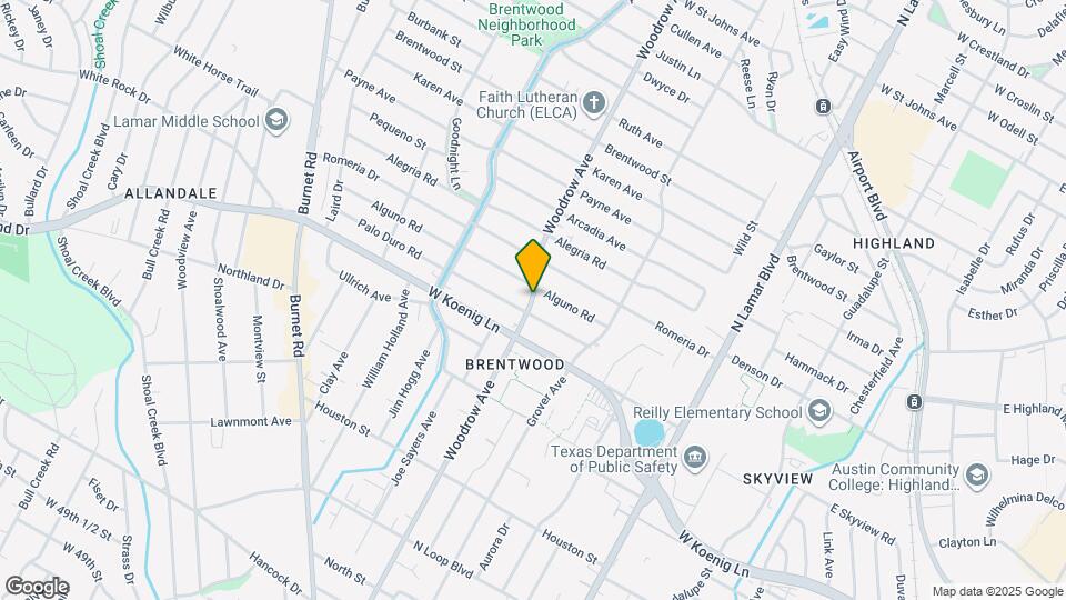 6005 Woodrow Ave Map and Location Details