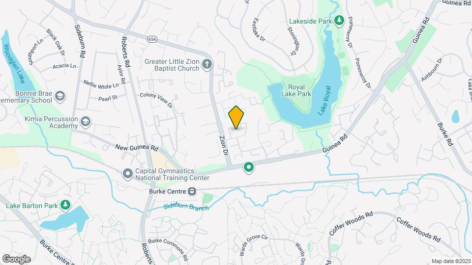 5518 La Cross Ct Map and Location Details