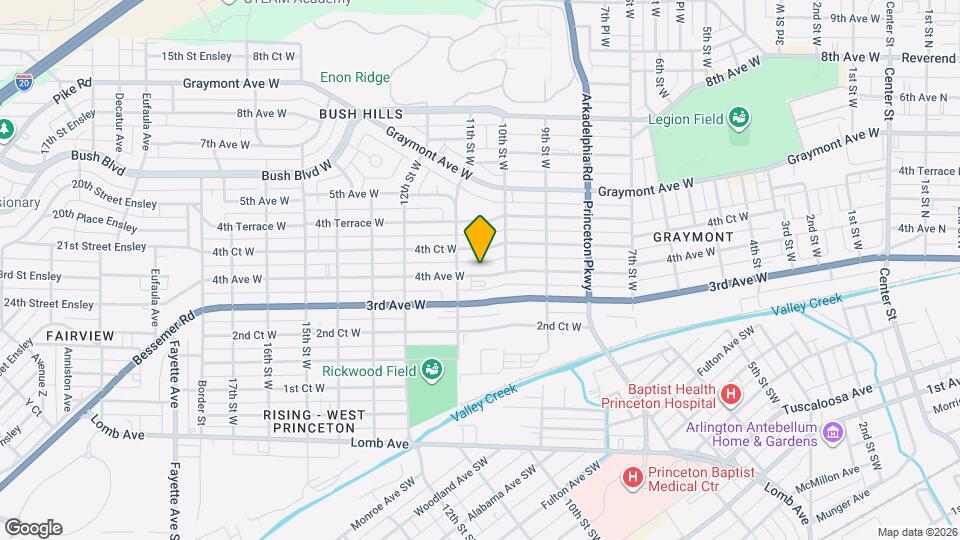 1024 4th Ave W Map and Location Details