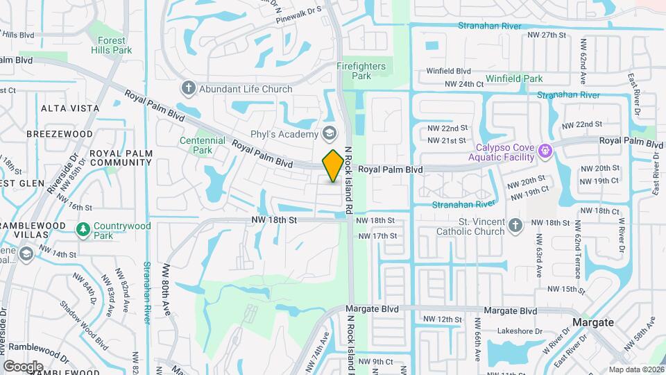 7336 Granada Way Map and Location Details