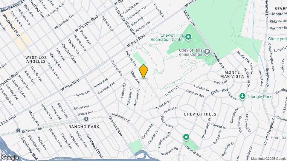 2565 Patricia Ave Map and Location Details