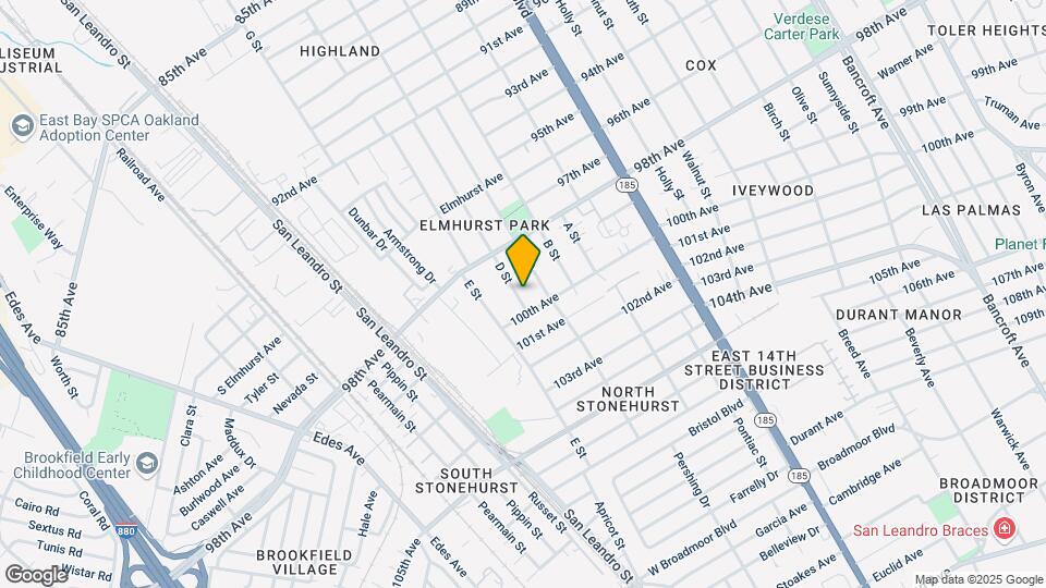 9940 D St Mapa y Detalles de la Ubicación