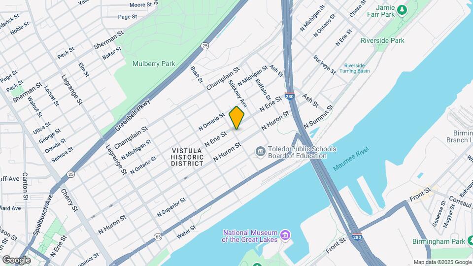 620 Bush St-Unit -Upper Map and Location Details