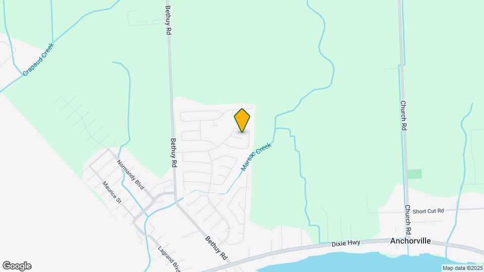 9635 Pier Pointe Mapa y Detalles de la Ubicación