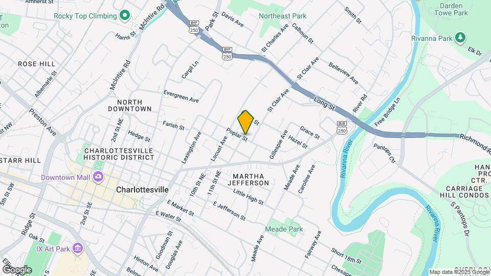 700 Grove Ave Map and Location Details