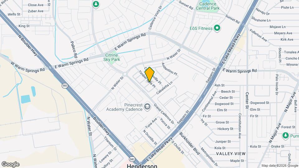 85 Miners Reserve Ln Mapa y Detalles de la Ubicación