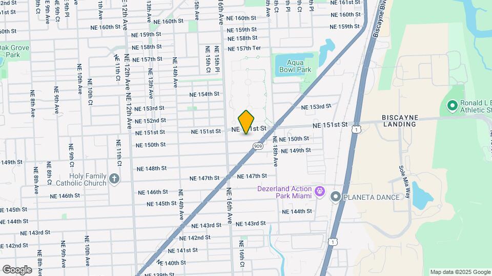 1685-1695 NE 150th St Map and Location Details