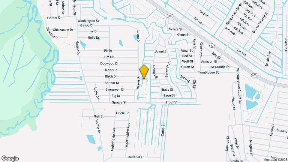 10055 Peachtree Dr Map and Location Details