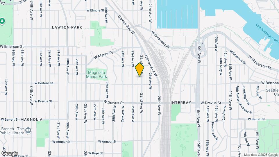 3419 22nd Ave W, Unit 3419 Map and Location Details