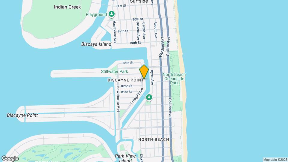 8235 Crespi Blvd Map and Location Details