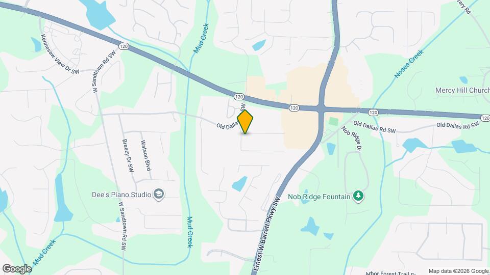 2637 Twin Oaks Dr NW Map and Location Details