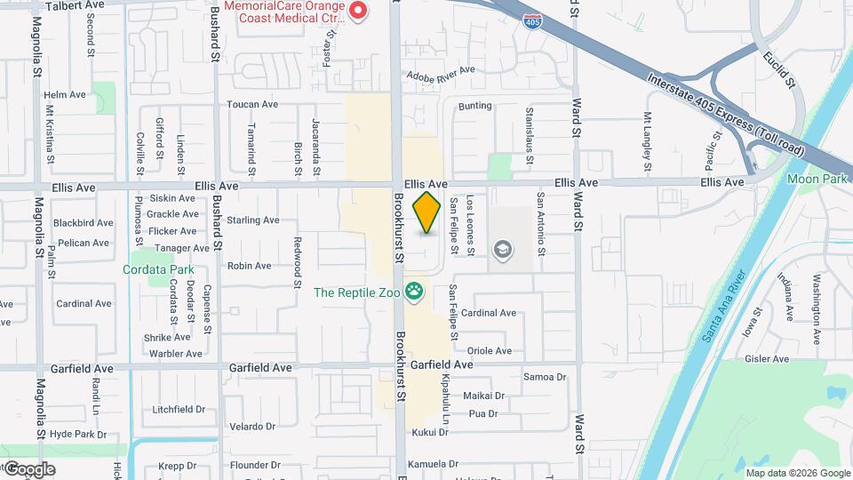 10070 San Pablo Ct Map and Location Details