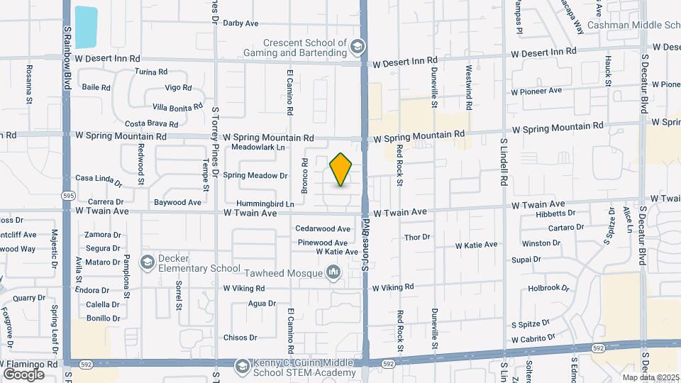 6168 Meadow View Ln Map and Location Details