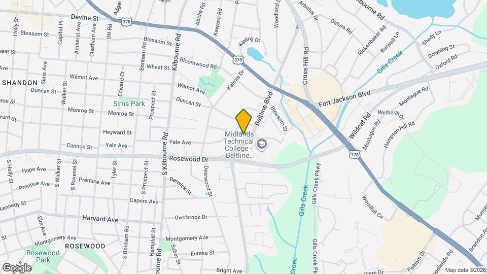 317 Beltline Blvd Map and Location Details