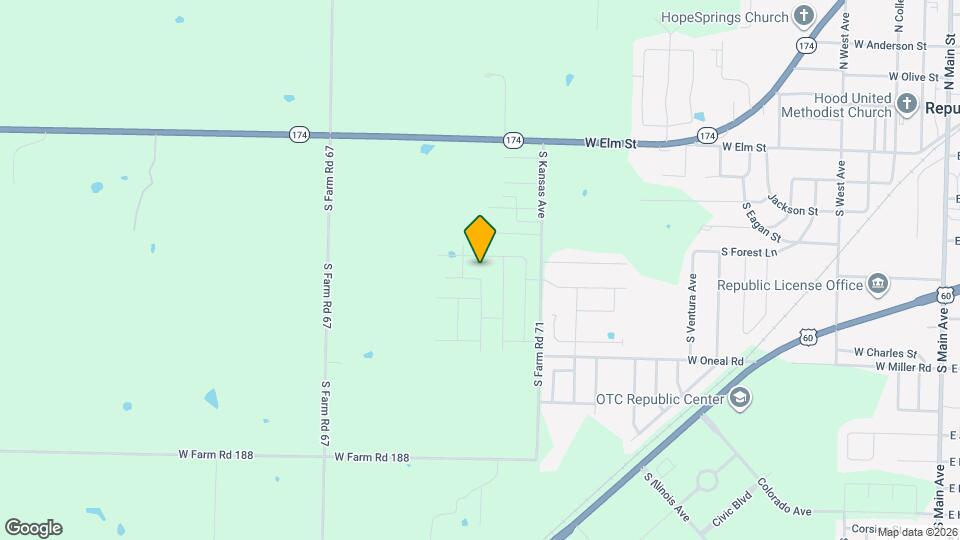 1157 W Lois Ln Map and Location Details