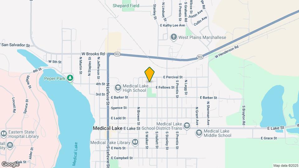 508 N Walker St Map and Location Details