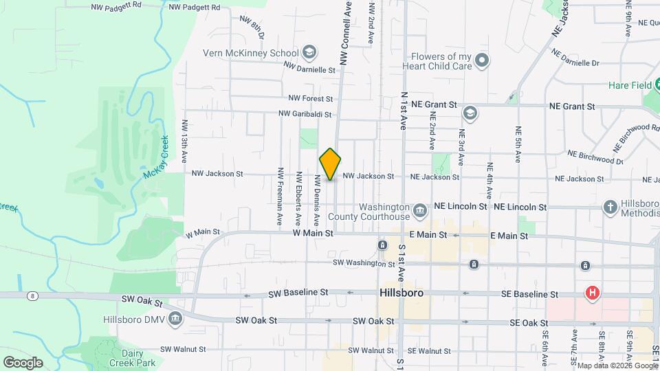 251 NW Connell Ave Mapa y Detalles de la Ubicación