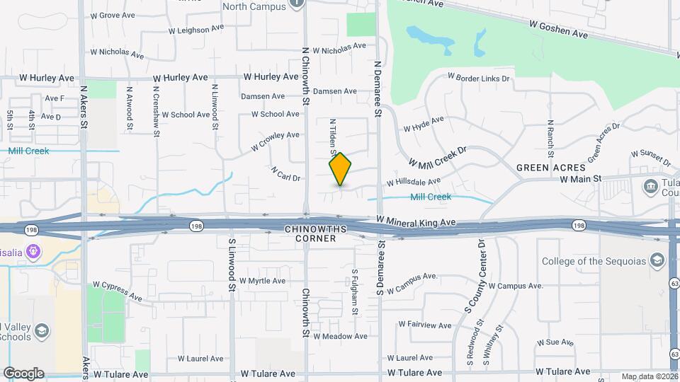 3940-3946 W Hillsdale Ave Map and Location Details