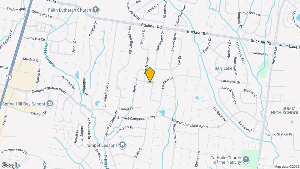 2861 Sutherland Dr Map and Location Details