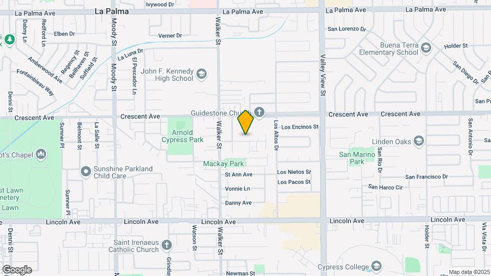 5601 Sprague Ave Mapa y Detalles de la Ubicación