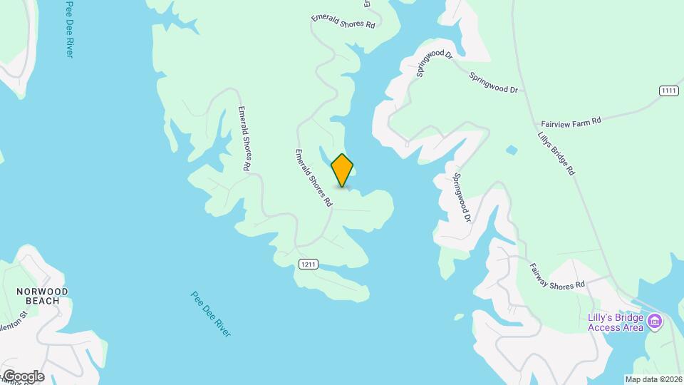 869 Emerald Shores Rd Mapa y Detalles de la Ubicación