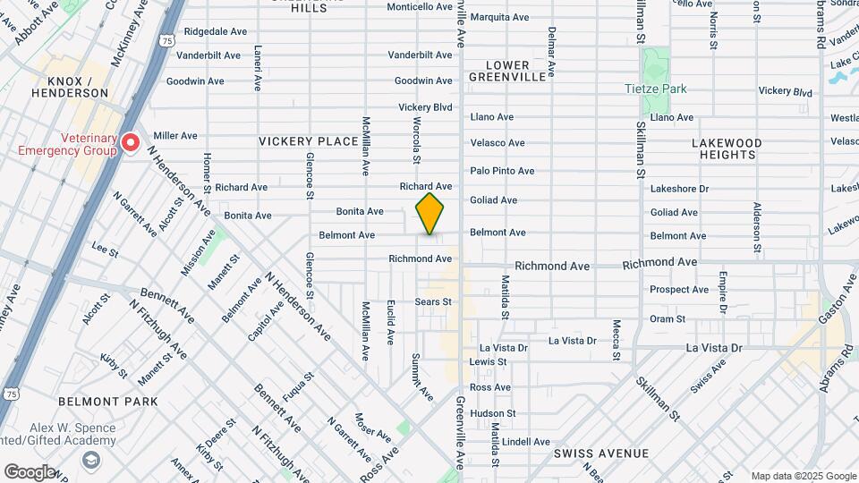 5620 Belmont Ave Map and Location Details