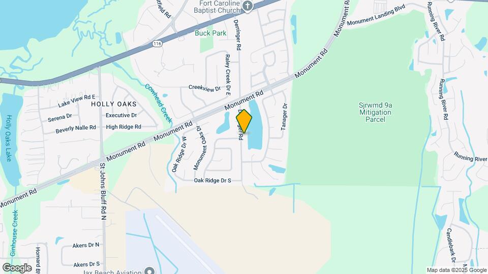 1649 Derringer Rd Map and Location Details